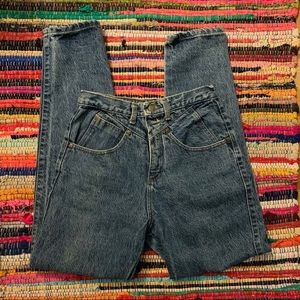 vintage 80’s zena denim mom jeans